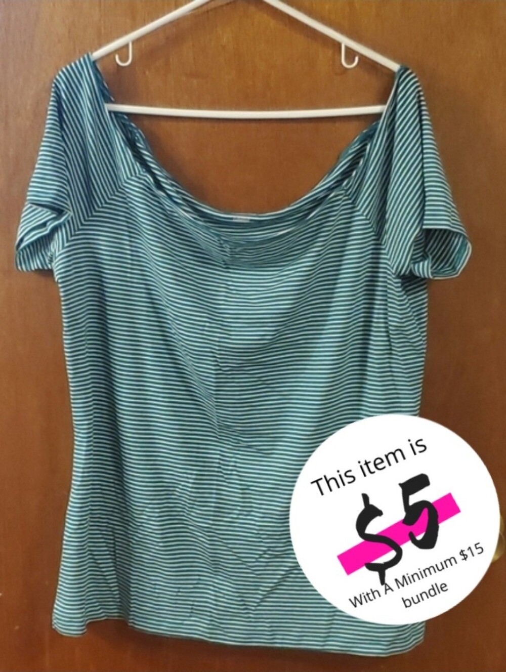 old navy off the shoulder top XXL teal